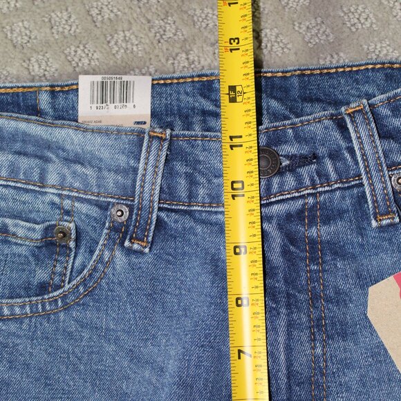 NWT Levi's 505 Classic Original Straight Leg Blue Jeans 32x30 - Picture 5 of 7